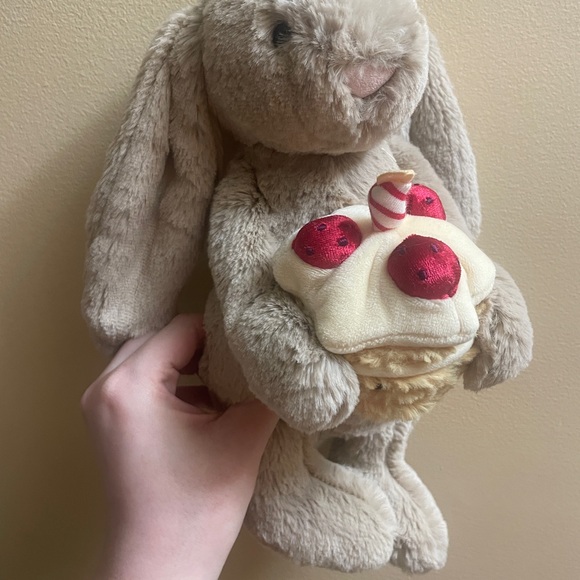 Jellycat Birthday Cake Bashful Bunny NWT - Picture 5 of 7